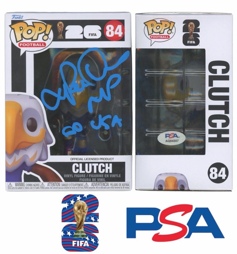 Mauricio Pochettino Signed 2026 FIFA World Cup Funko Pop “GO USA” #84 PSA USMNT