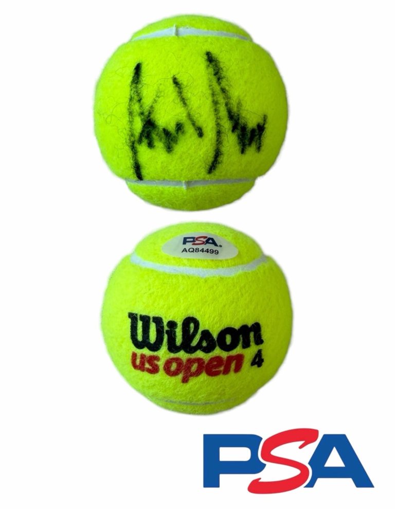 Andre Agassi Signed Official Wilson US OPEN CHAMPIONSHIPS Tennis Ball PSA AUTO