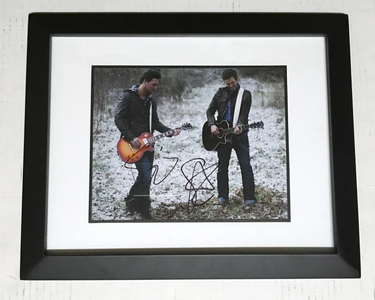 Whiskey On My Breath LOVE AND THEFT Signed Autographed FRAMED Photo COA! STAR! 2