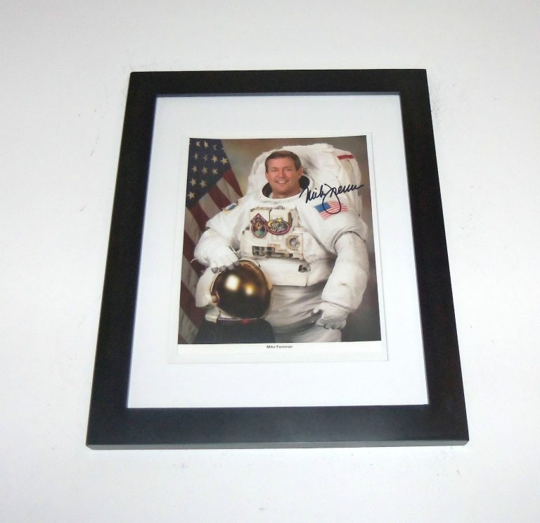 NASA Astronaut MICHAEL FOREMAN Signed Autographed FRAMED Photo COA! PROOF