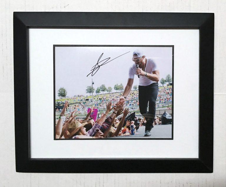 Ready Set Roll CHASE RICE Signed Autographed FRAMED Photo COA Ignite The Night 7