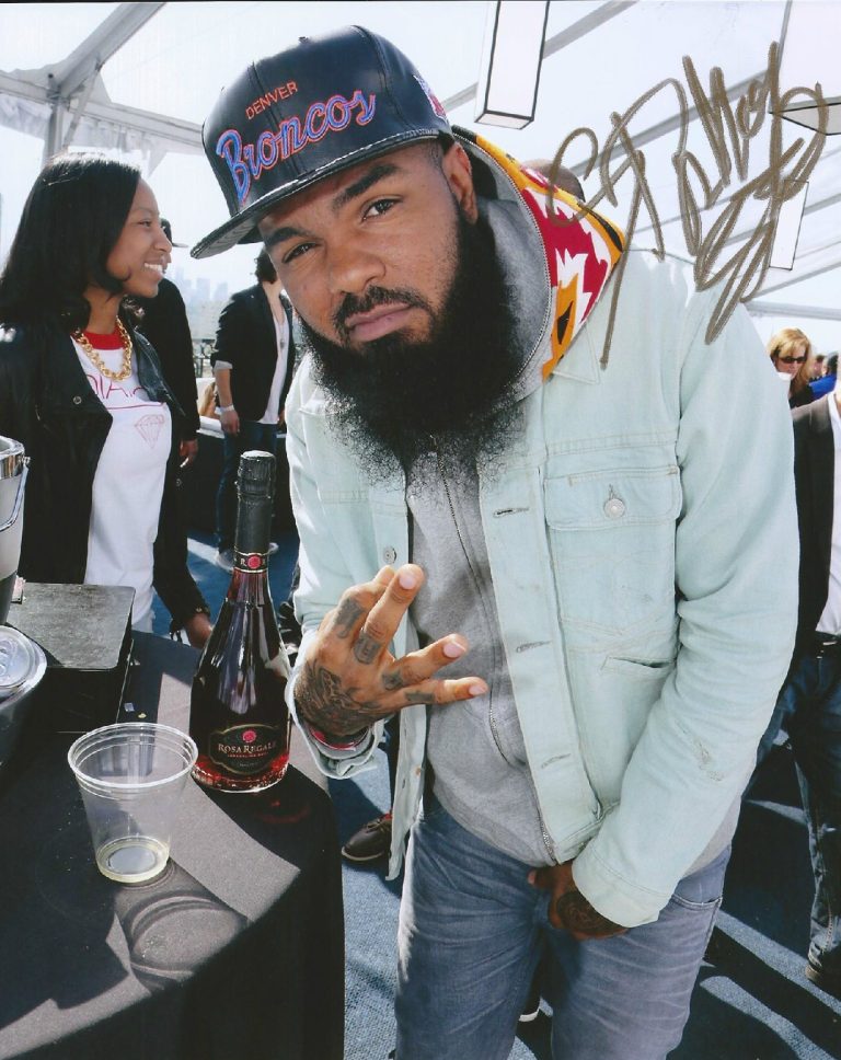 Maybach Music Group STALLEY Signed Autographed Photo Kyle Myricks MMG! SWANGIN!