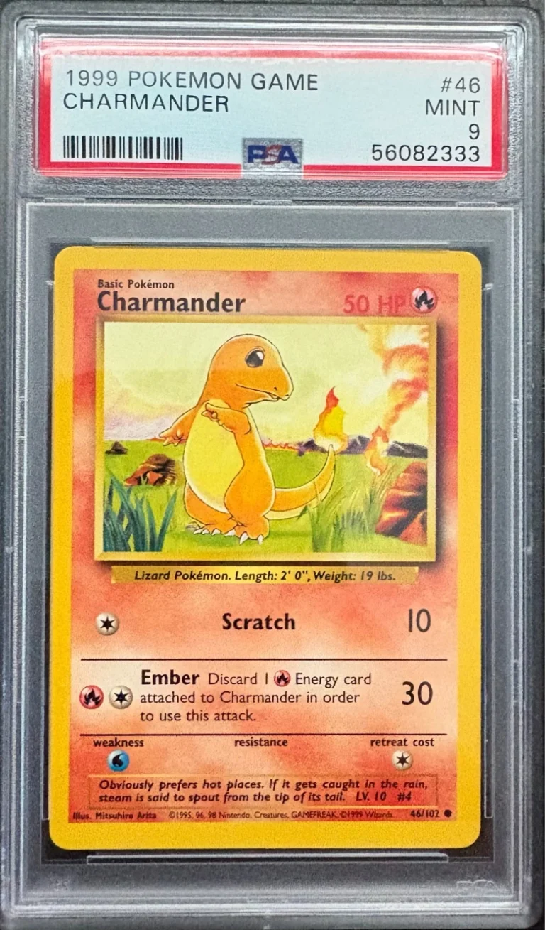 1999 Pokemon #46 Charmander PSA 9