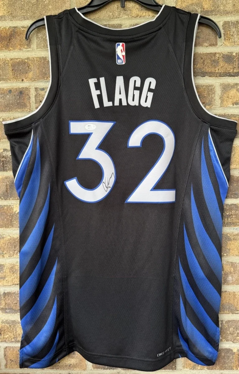 Cooper Flagg Signed Officially Licensed Dallas City Edition Nike Jersey PSA/DNA