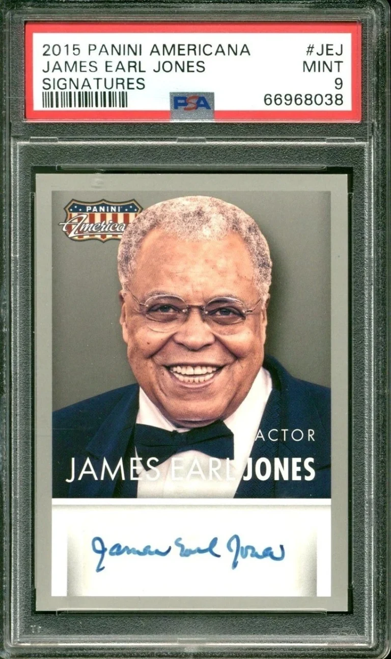 2015 Panini Americana Signatures James Earl Jones Signed Auto JEJ PSA 9