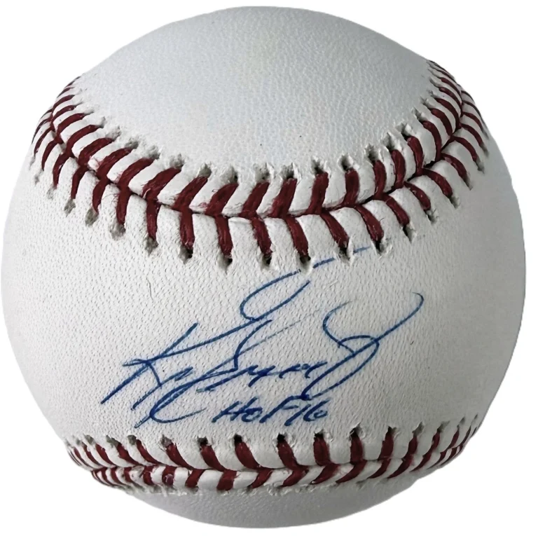Ken Griffey Jr Signed OML Baseball HOF 16 Beckett BAS Tristar