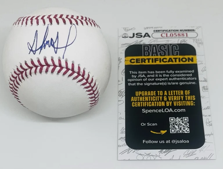 FRANKLIN ARIAS SIGNED RAWLINGS MAJOR LEAGUE BASEBALL BOSTON RED SOX JSA COA