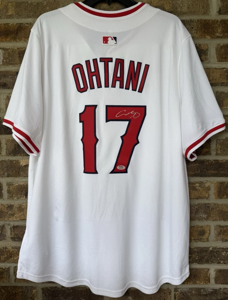 Shohei Ohtani Autographed Signed Official Nike Angels Baseball Jersey PSA LOA