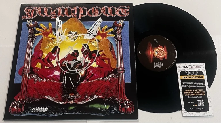 OSAMASON SIGNED JUMP OUT LP VINYL RECORD ALBUM JSA COA
