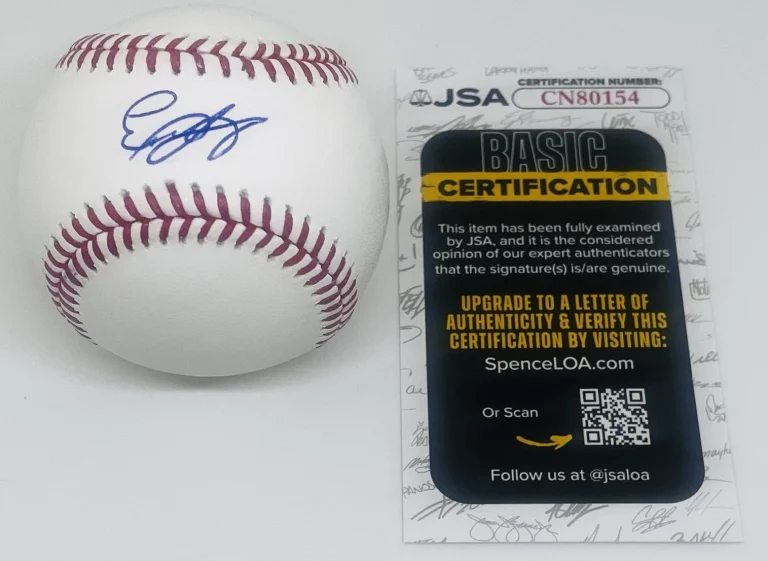 EDWARD FLORENTINO SIGNED RAWLINGS MAJOR LEAGUE BASEBALL PITTSBURGH PIRATES JSA