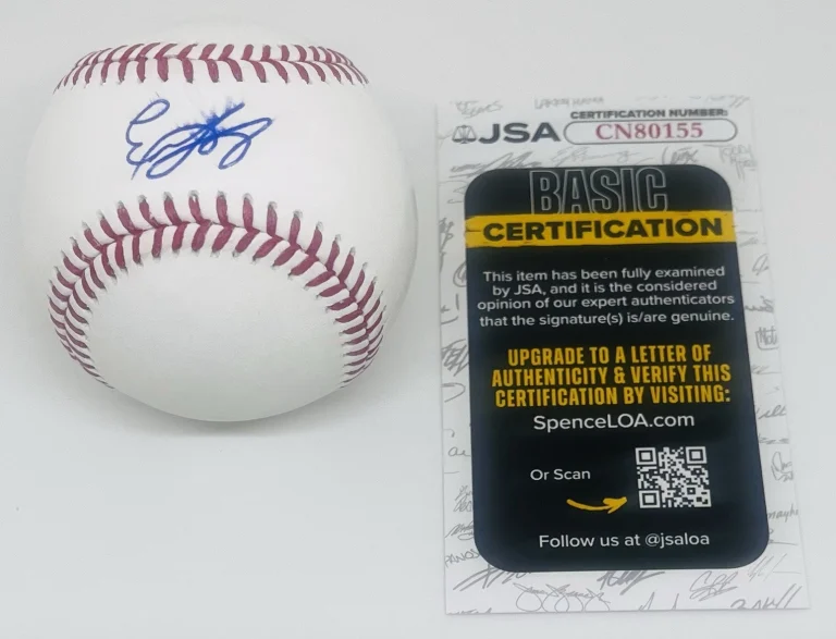 EDWARD FLORENTINO SIGNED RAWLINGS MAJOR LEAGUE BASEBALL PITTSBURGH PIRATES JSA