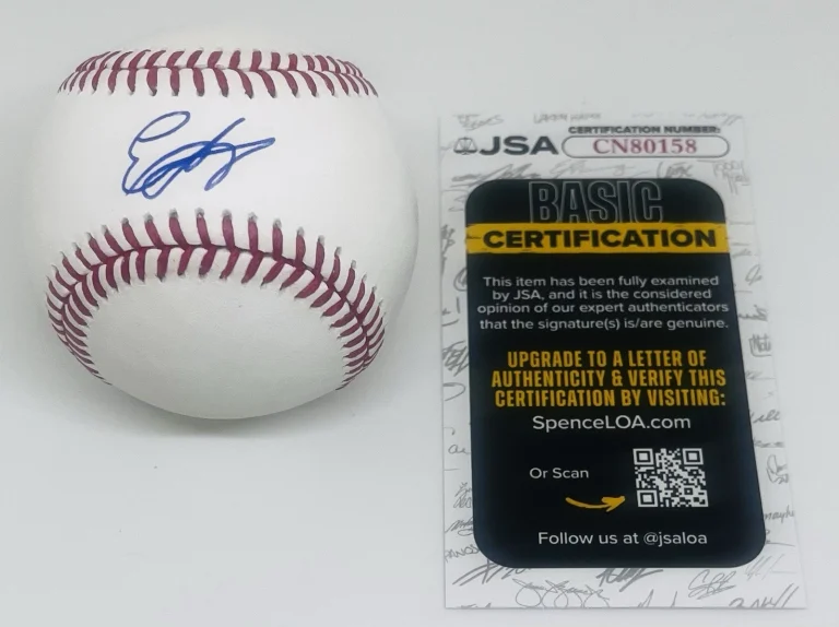 EDWARD FLORENTINO SIGNED RAWLINGS MAJOR LEAGUE BASEBALL PITTSBURGH PIRATES JSA