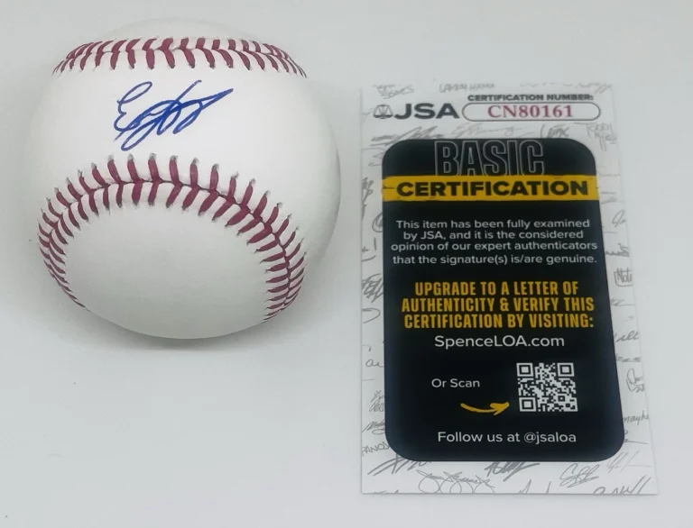 EDWARD FLORENTINO SIGNED RAWLINGS MAJOR LEAGUE BASEBALL PITTSBURGH PIRATES JSA