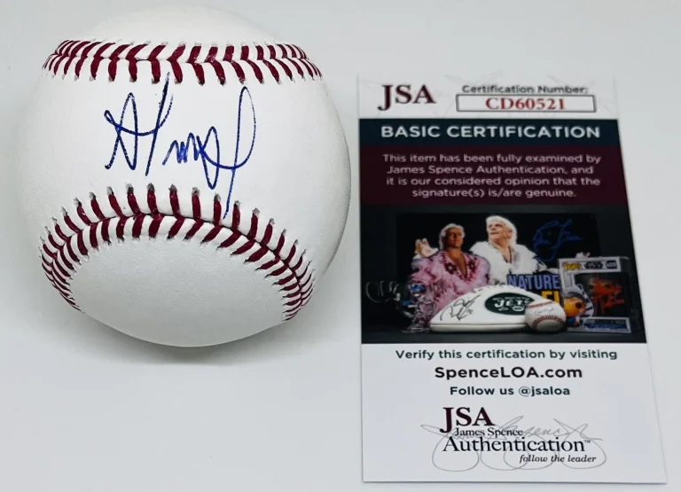 FRANKLIN ARIAS SIGNED RAWLINGS MAJOR LEAGUE BASEBALL BOSTON RED SOX JSA