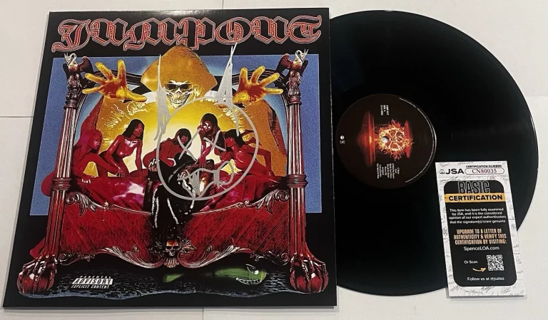 OSAMASON SIGNED JUMP OUT LP VINYL RECORD ALBUM JSA COA