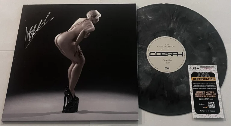 COBRAH SIGNED SUCCUBUS LP VINYL RECORD ALBUM JSA COA