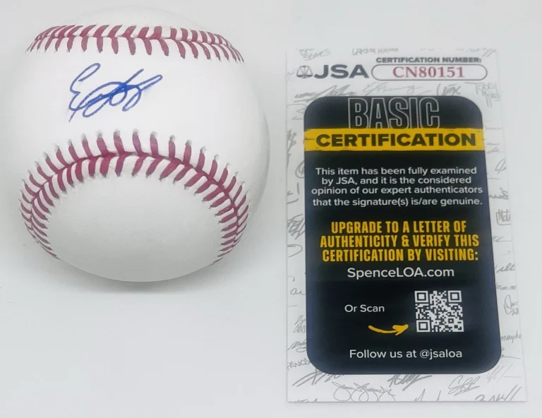 EDWARD FLORENTINO SIGNED RAWLINGS MAJOR LEAGUE BASEBALL PITTSBURGH PIRATES JSA