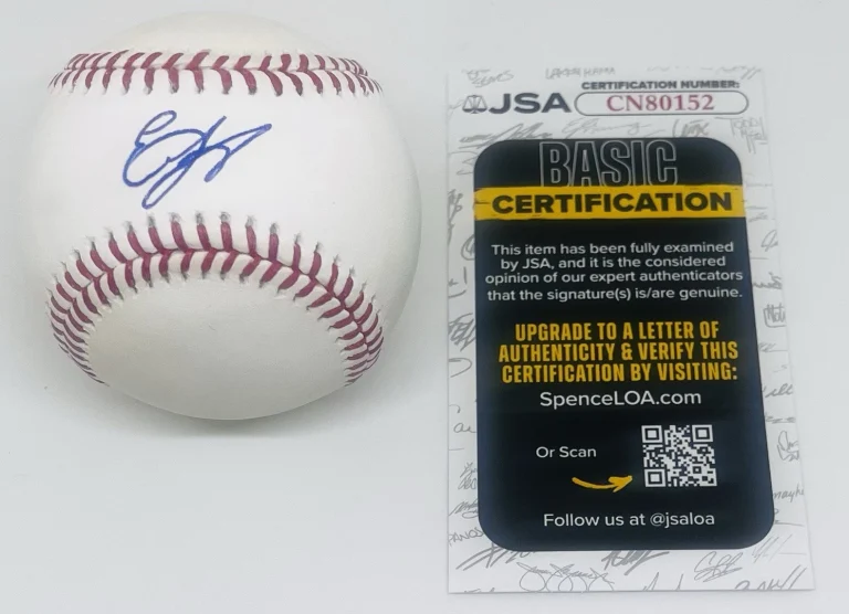 EDWARD FLORENTINO SIGNED RAWLINGS MAJOR LEAGUE BASEBALL PITTSBURGH PIRATES JSA