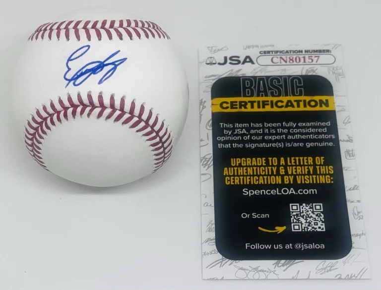 EDWARD FLORENTINO SIGNED RAWLINGS MAJOR LEAGUE BASEBALL PITTSBURGH PIRATES JSA