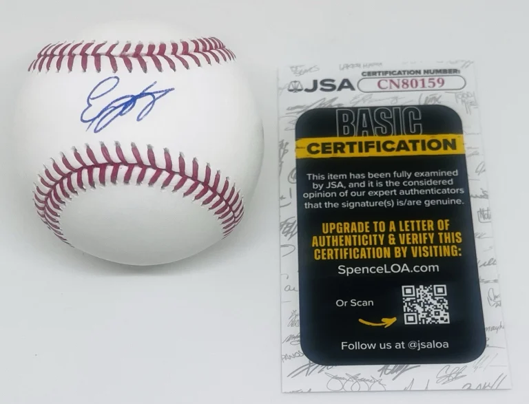 EDWARD FLORENTINO SIGNED RAWLINGS MAJOR LEAGUE BASEBALL PITTSBURGH PIRATES JSA