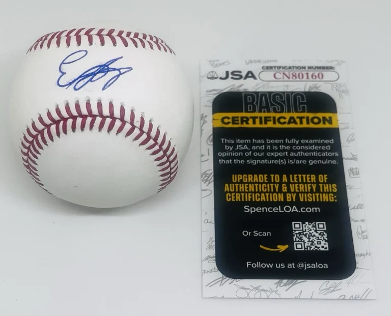 EDWARD FLORENTINO SIGNED RAWLINGS MAJOR LEAGUE BASEBALL PITTSBURGH PIRATES JSA