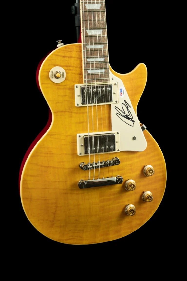 Joe Bonamassa Signed Epiphone Lazarus Les Paul Guitar PSA DNA LOA w/ Case