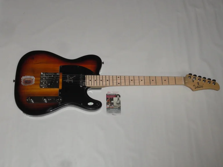 ERIC WILSON SIGNED SUNBURST ELECTRIC GUITAR SUBLIME RARE JSA COA