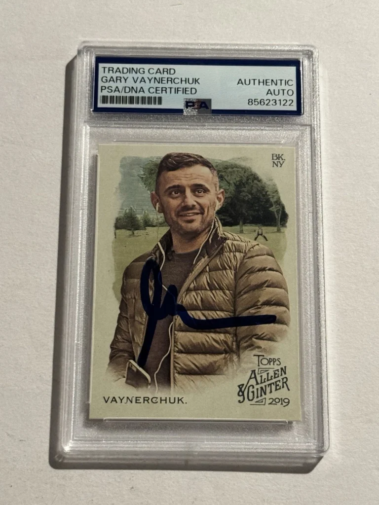 Gary Vee Vaynerchuk Auto 2019 Topps Allen & Ginter Signed PSA/DNA
