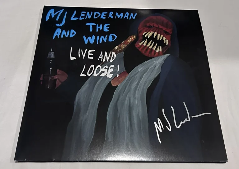 MJ LENDERMAN SIGNED LIVE AND LOOSE VINYL RECORD JSA
