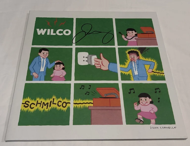 JEFF TWEEDY SIGNED WILCO SCHMILCO VINYL RECORD JSA