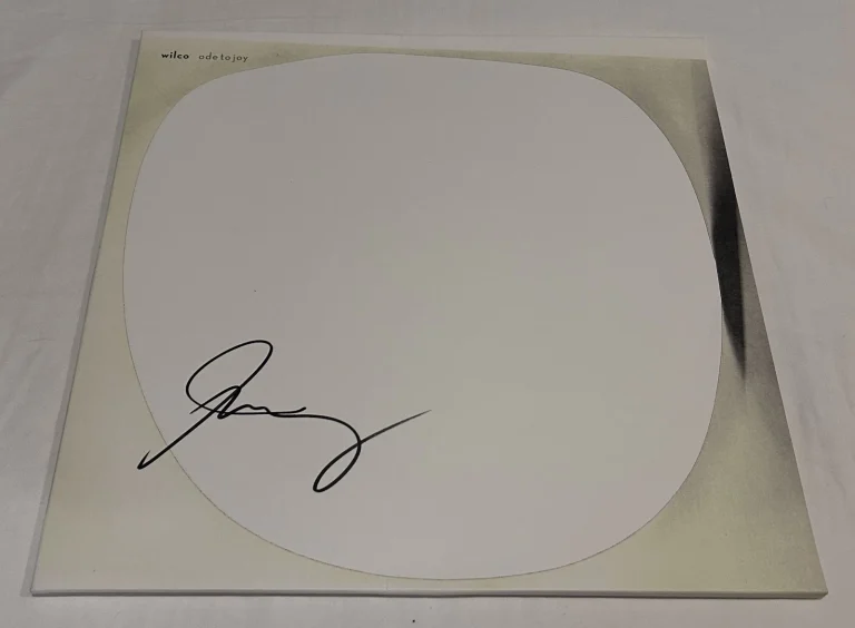 JEFF TWEEDY SIGNED WILCO ODE TO JOY VINYL RECORD JSA