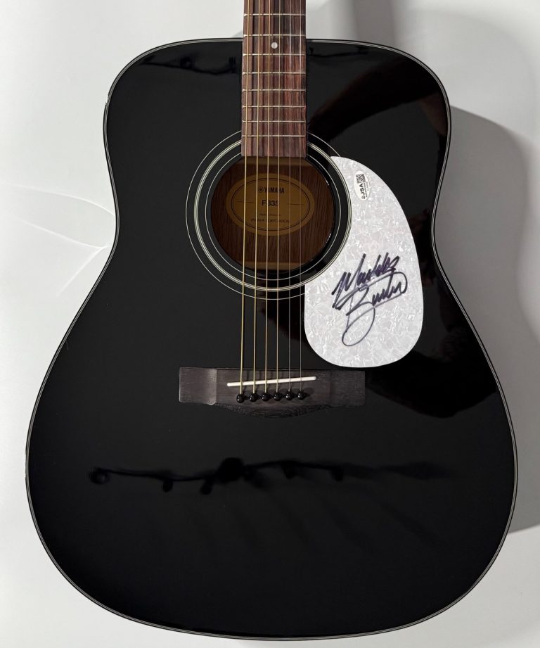 Maddox Batson JSA Autograph Signed Guitar Yamaha Acoustic