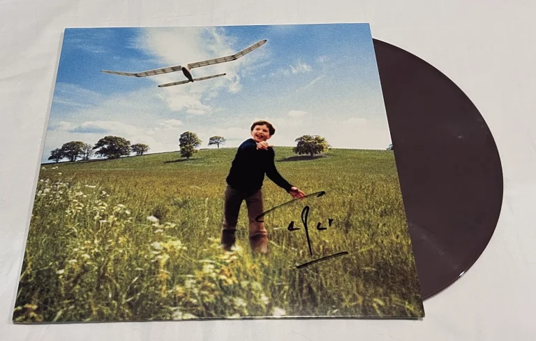 JAMES BLUNT SIGNED WHO WE USED TO BE VINYL RECORD JSA