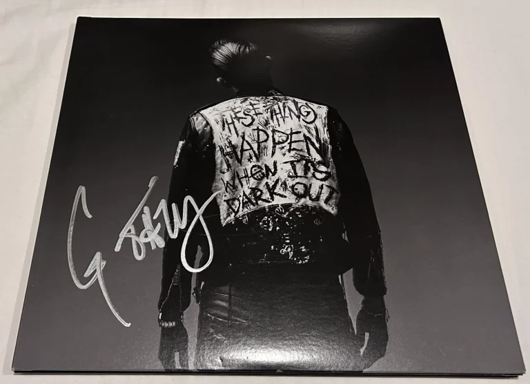 G-EAZY SIGNED WHEN IT'S DARK OUT VINYL RECORD JSA