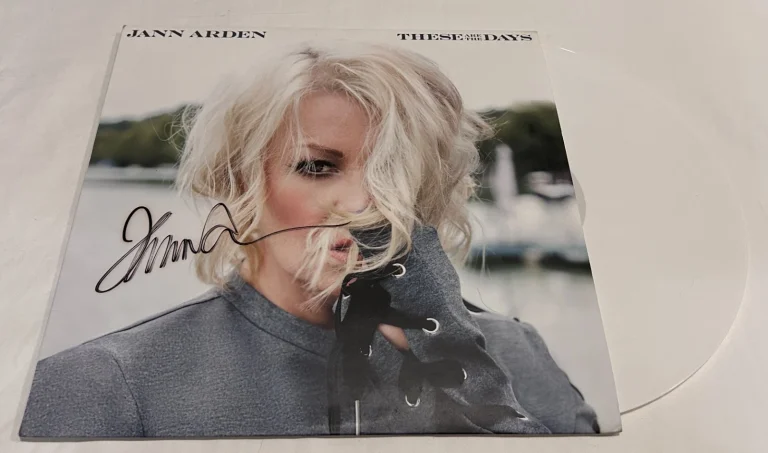 JANN ARDEN SIGNED THESE ARE THE DAYS VINYL RECORD JSA