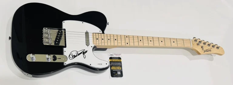 TOMMY JAMES SIGNED BLACK ELECTRIC GUITAR AUTOGRAPHED THE SHONDELLS JSA COA