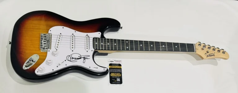 TOMMY JAMES SIGNED SUNBURST ELECTRIC GUITAR AUTOGRAPHED THE SHONDELLS JSA COA