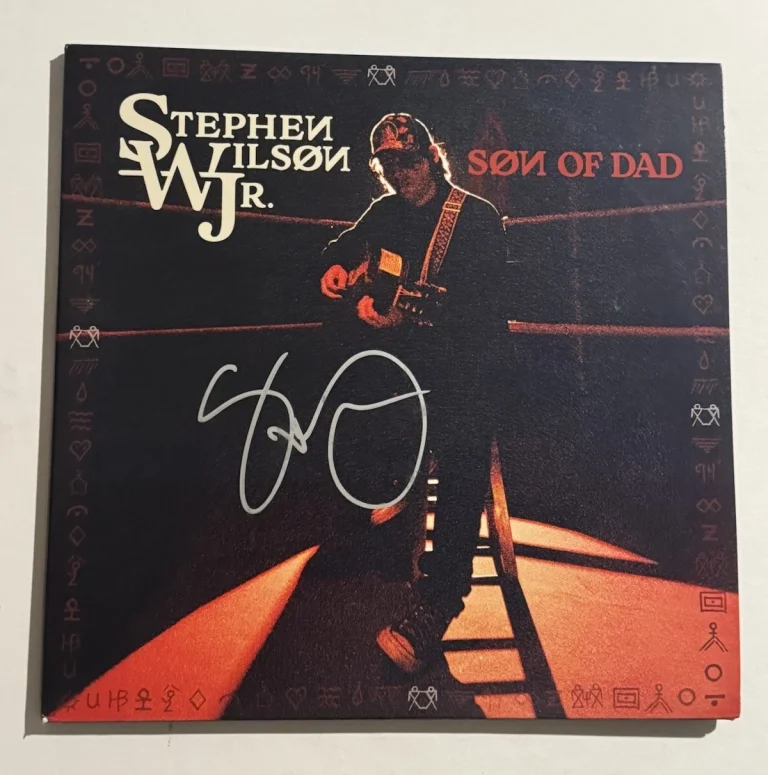 STEPHEN WILSON JR SIGNED VINYL RECORD ALBUM AUTOGRAPHED COUNTRY SINGER RARE COA
