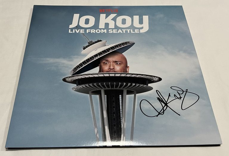 JO KOY SIGNED LIVE FROM SEATTLE VINYL RECORD JSA