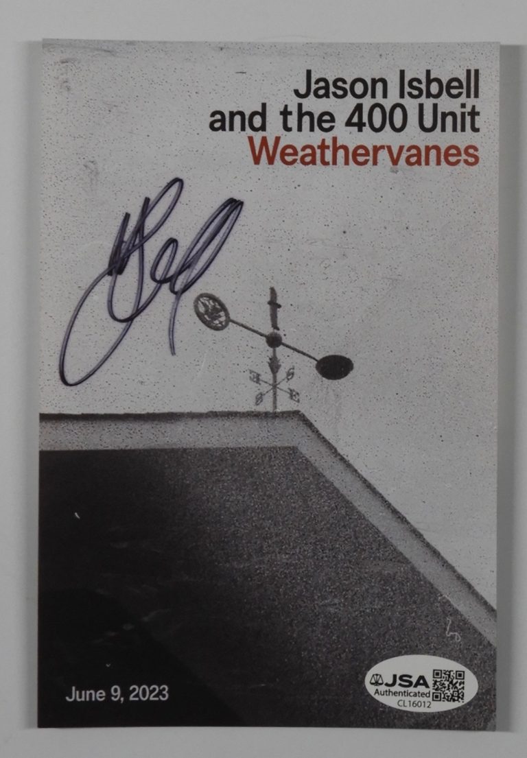 Jason Isbell JSA Signed Autograph Lenticular Card Promo