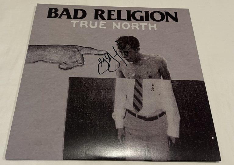 GREG GRAFFIN SIGNED BAD RELIGION TRUE AMERICA VINYL RECORD JSA