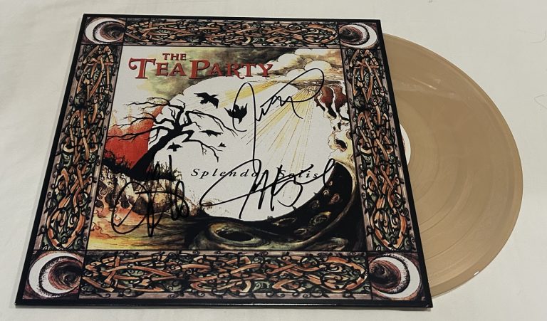 THE TEA PARTY SIGNED SPLENDOR SOLIS VINYL RECORD JSA