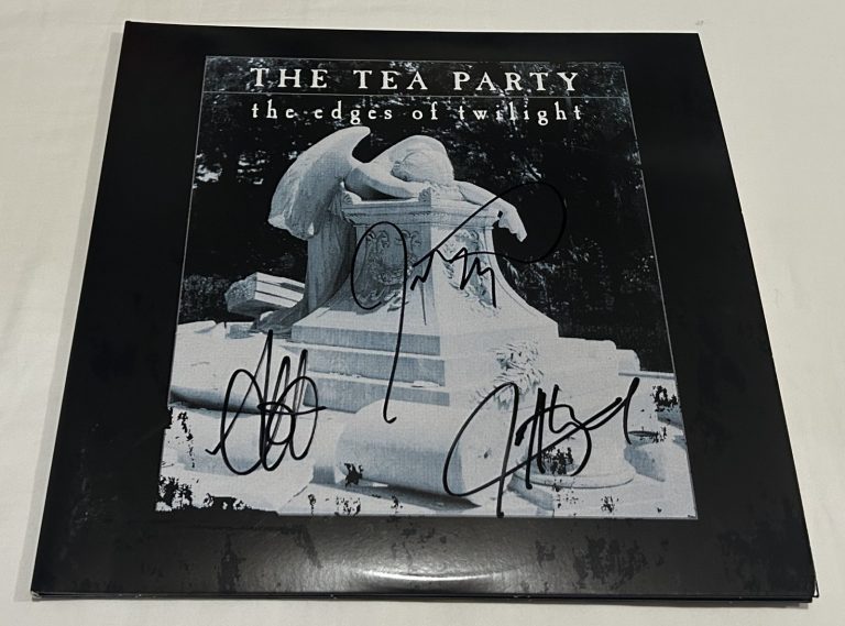THE TEA PARTY SIGNED THE EDGE OF TWILIGHT VINYL RECORD JSA