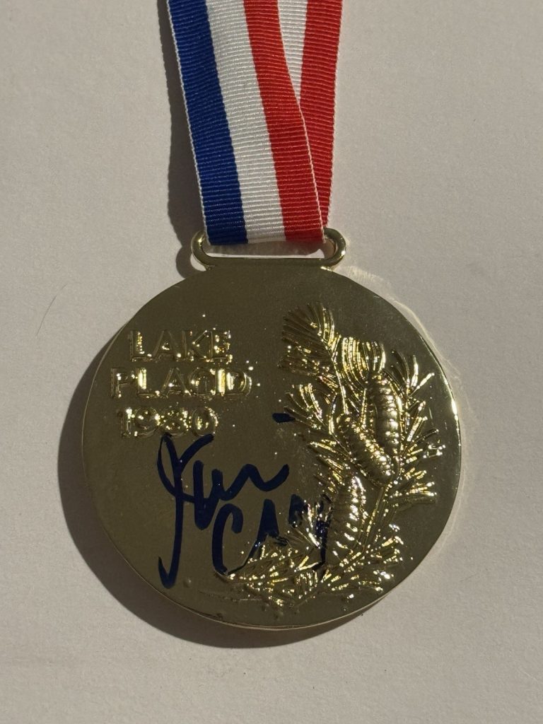 JIM CRAIG SIGNED MEDAL USA OLYMPICS HOCKEY AUTOGRAPHED MIRACLE ON ICE COA