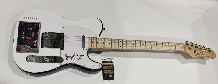 ANDY BELL SIGNED CUSTOM ERASURE THE INNOCENTS ELECTRIC GUITAR JSA COA