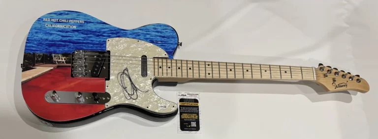 JOHN FRUSCIANTE SIGNED RED HOT CHILI PEPPERS CALIFORNICATION GUITAR JSA COA