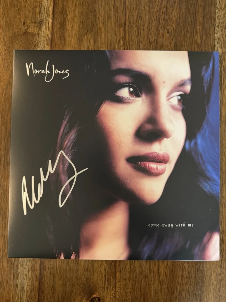 ‘Norah Jones’ Signed Autographed ‘Come Away With Me’ Vinyl Album Beckett