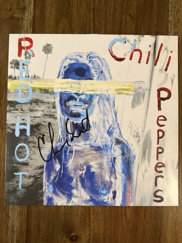 Chad Smith ‘Red Hot Chili Peppers’ Signed Vinyl Album ‘By The Way’ Beckett