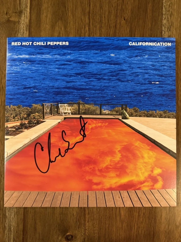 Chad Smith ‘Red Hot Chili Peppers’ Signed Vinyl Album ‘Californication’ Beckett