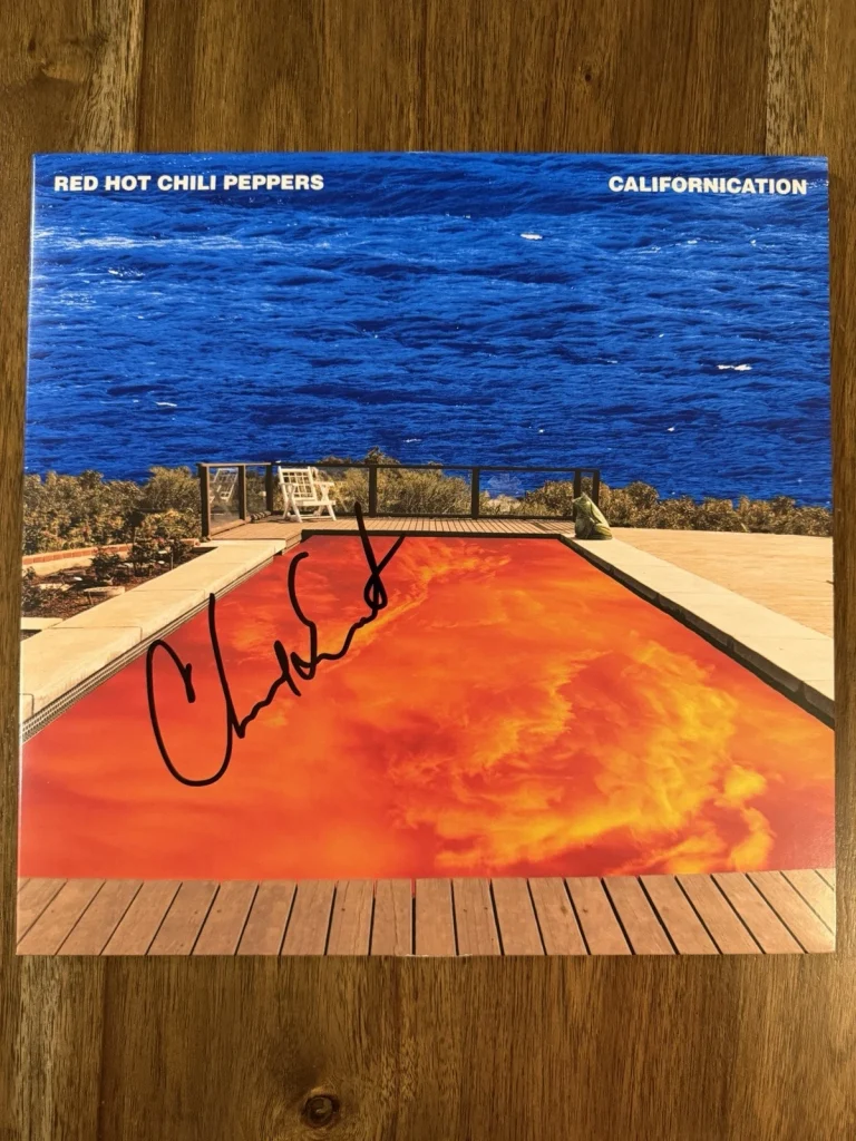 Chad Smith ‘Red Hot Chili Peppers’ Signed Vinyl Album ‘Californication’ Beckett